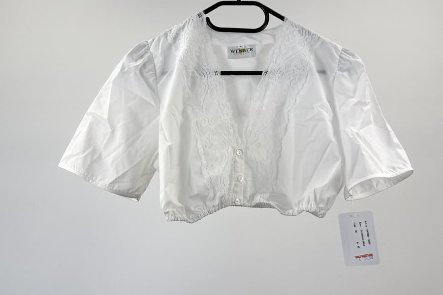 Damen Dirndlbluse Wenger, Gr. 50